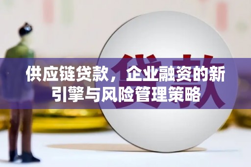济南供应链贷款，企业融资的新引擎与风险管理策略