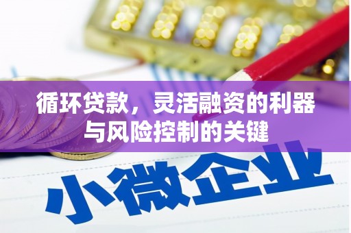 济南循环贷款，灵活融资的利器与风险控制的关键