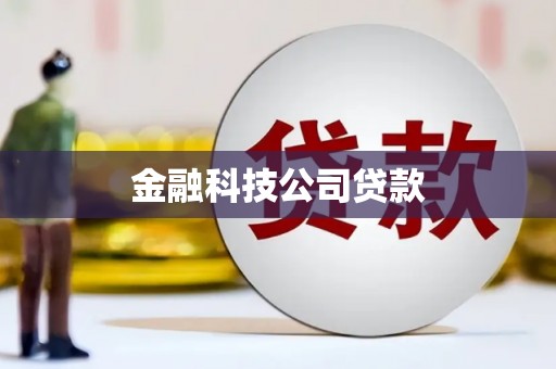济南金融科技公司贷款